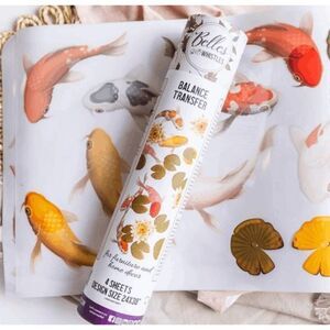 Belles and Whistles Koi Pond Balance Transfers by Dixie Belle 24 X 38